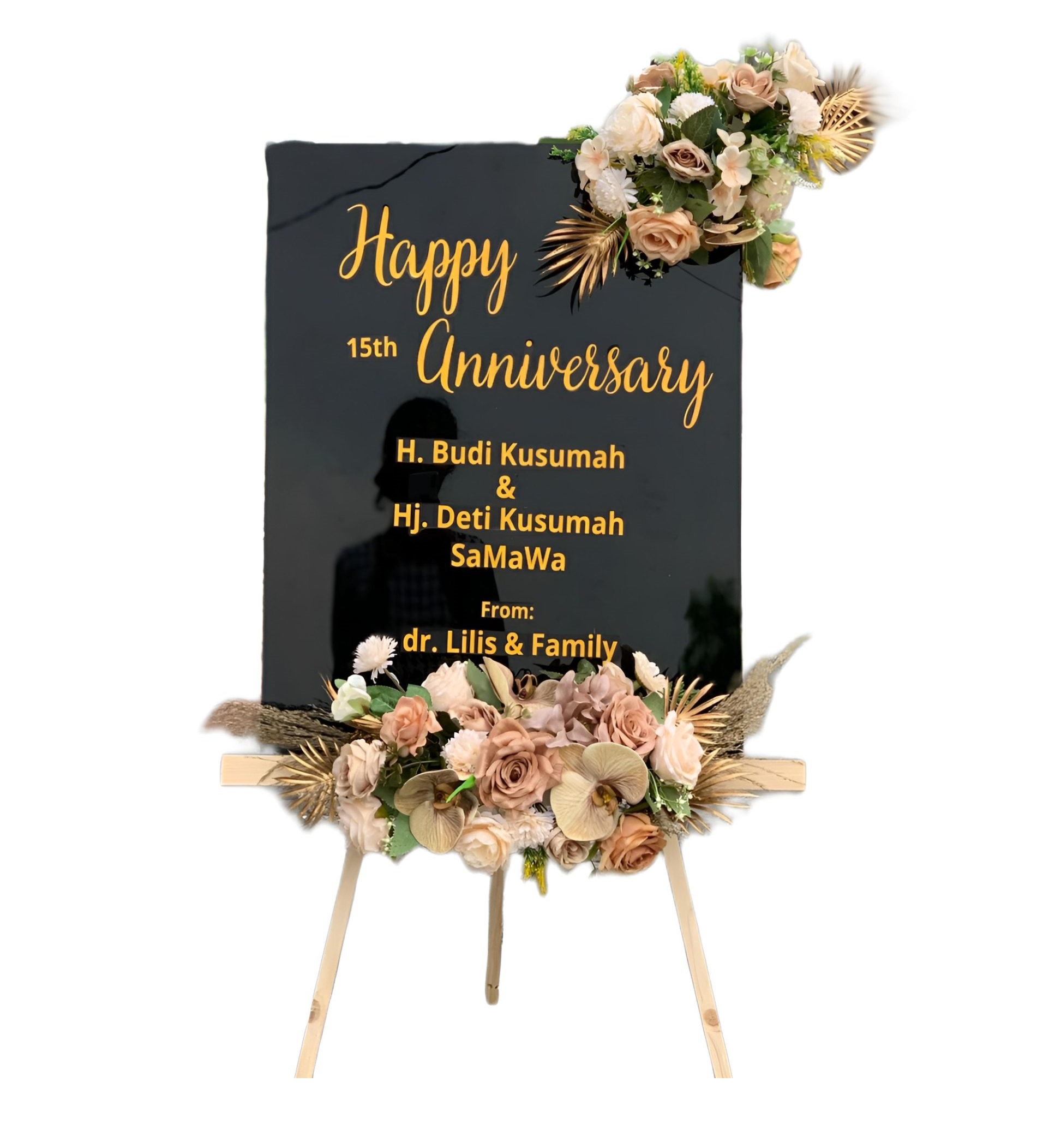 Papan Bunga Akrilik Juwangi